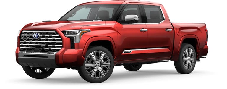 2022 Toyota Tundra Capstone in Supersonic Red | Empire Toyota of Green Brook in Green Brook NJ