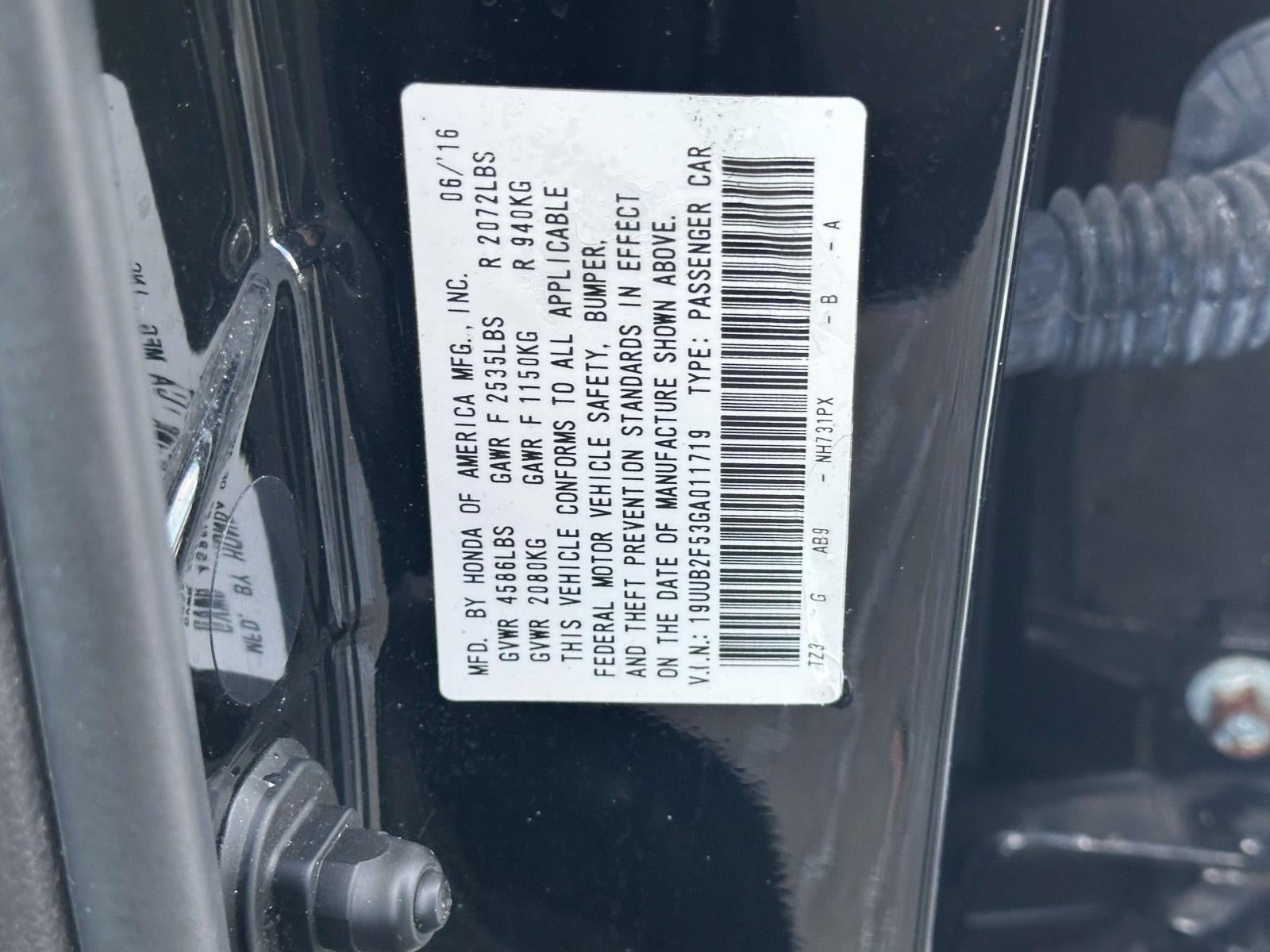 2016 Acura TLX V6 Tech