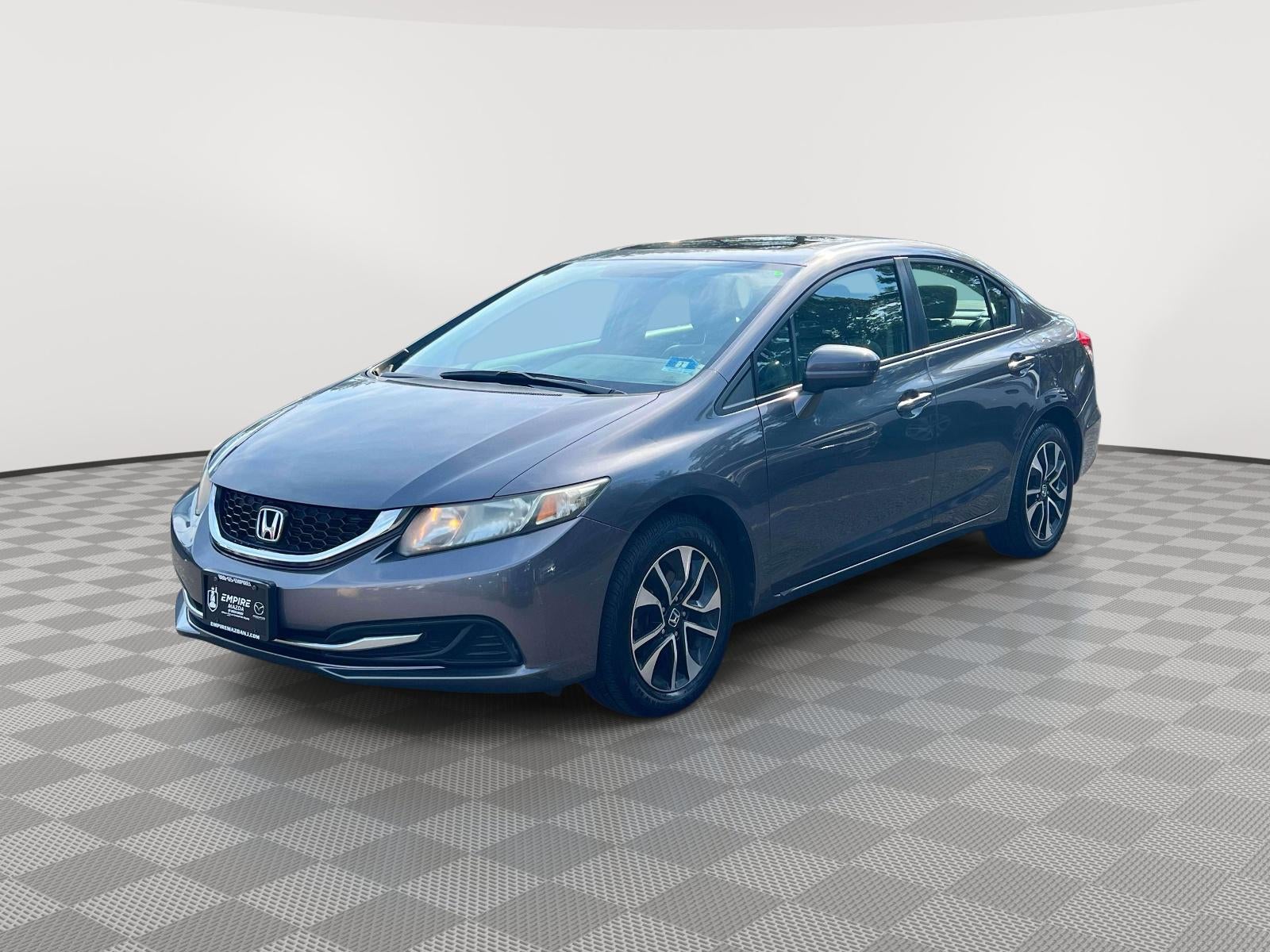 Used 2015 Honda Civic EX with VIN 19XFB2F89FE246705 for sale in Green Brook Township, NJ