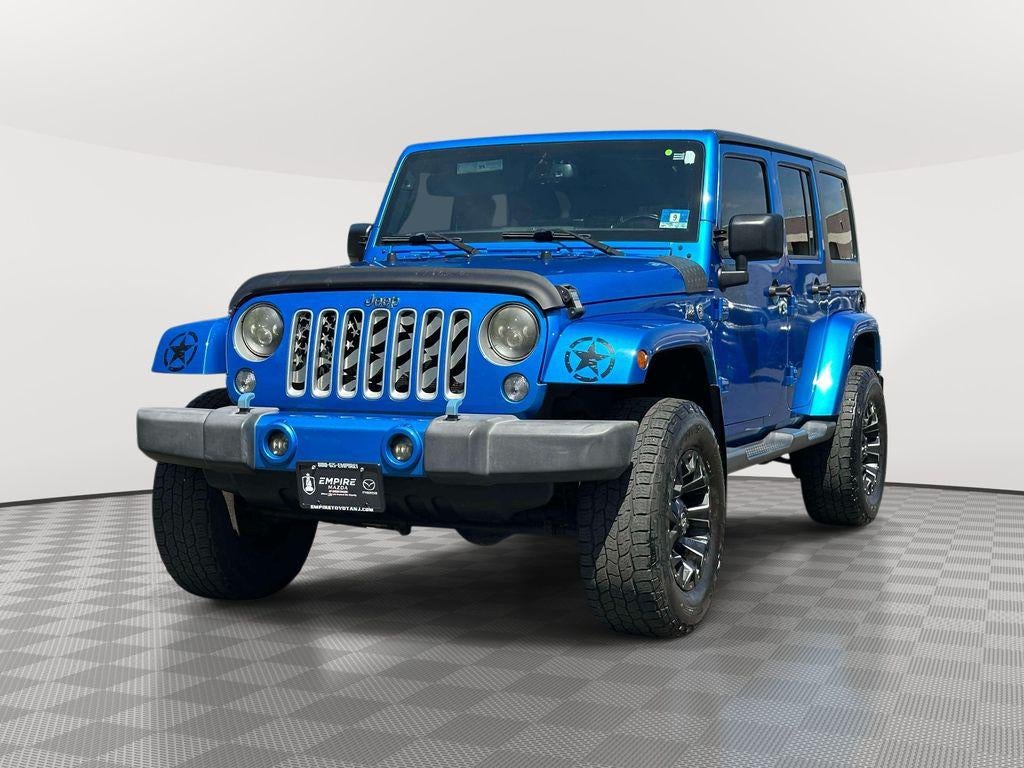 Used 2016 Jeep Wrangler Unlimited Sahara with VIN 1C4BJWEG9GL168582 for sale in Green Brook Township, NJ