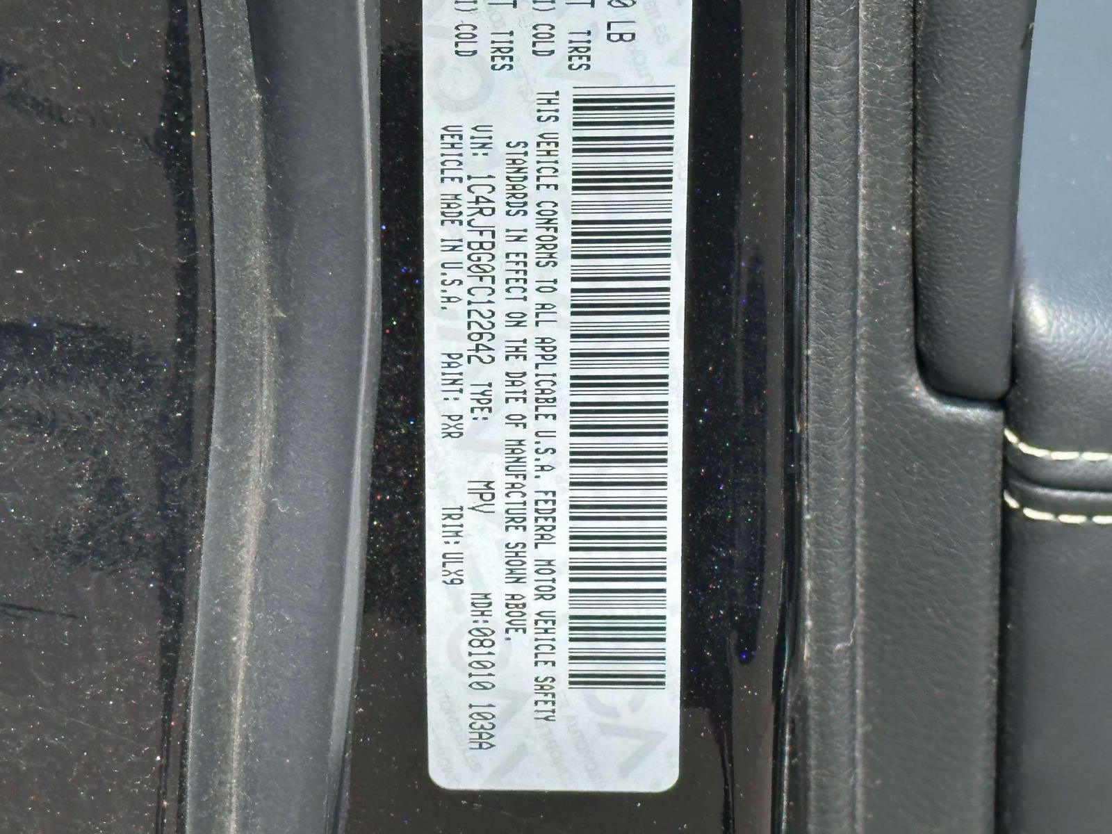 2015 Jeep Grand Cherokee Limited