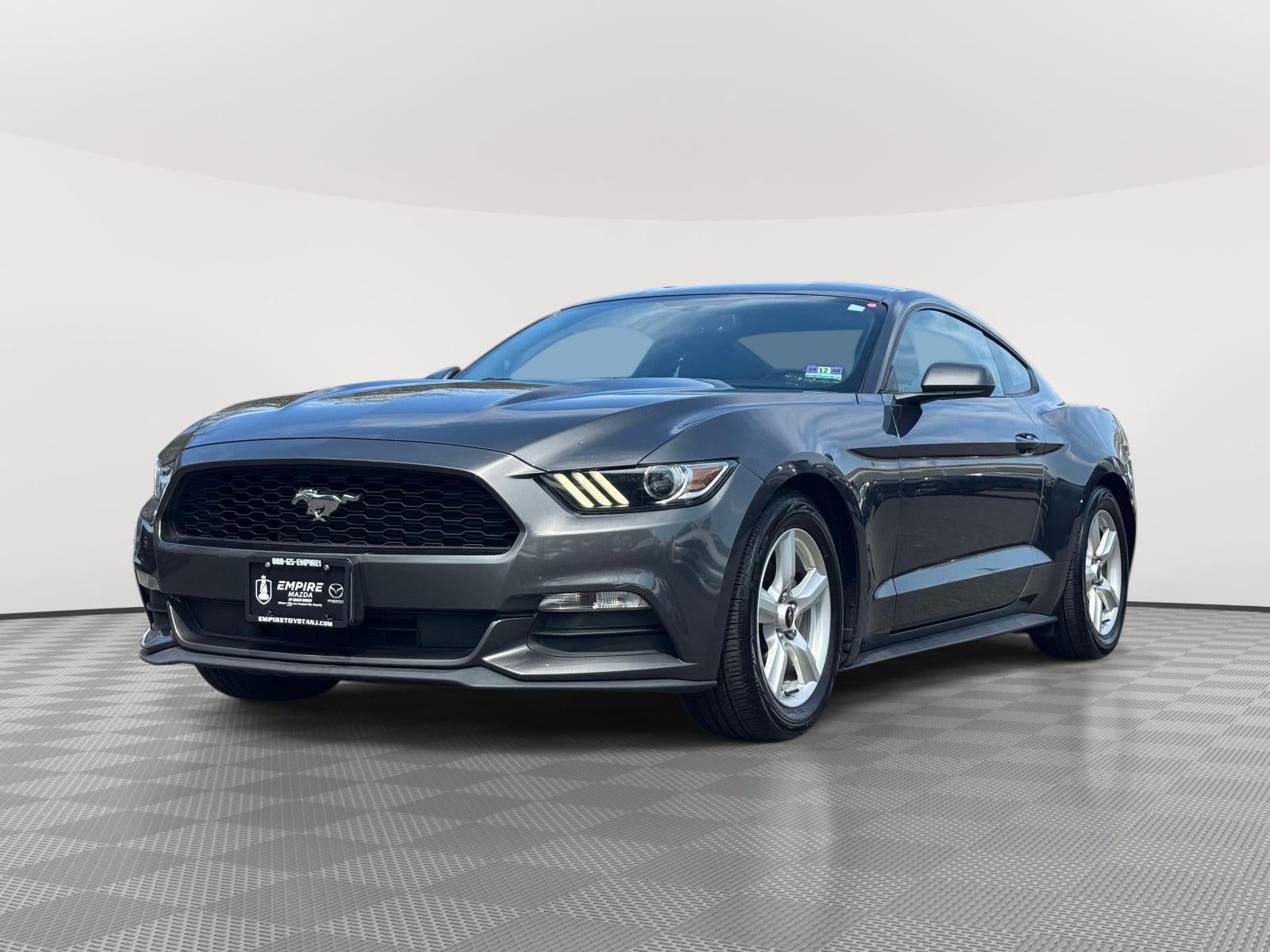 Used 2017 Ford Mustang V6 with VIN 1FA6P8AM0H5321837 for sale in Green Brook Township, NJ