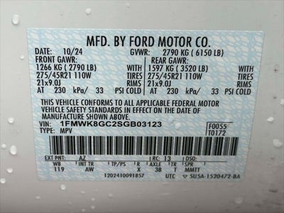 2025 Ford Explorer ST