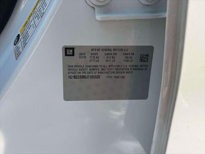 2018 Chevrolet Cruze LS Auto