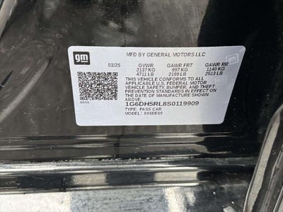 2025 Cadillac CT4-V V-Series RWD