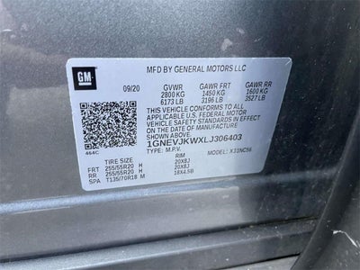 2020 Chevrolet Traverse AWD RS