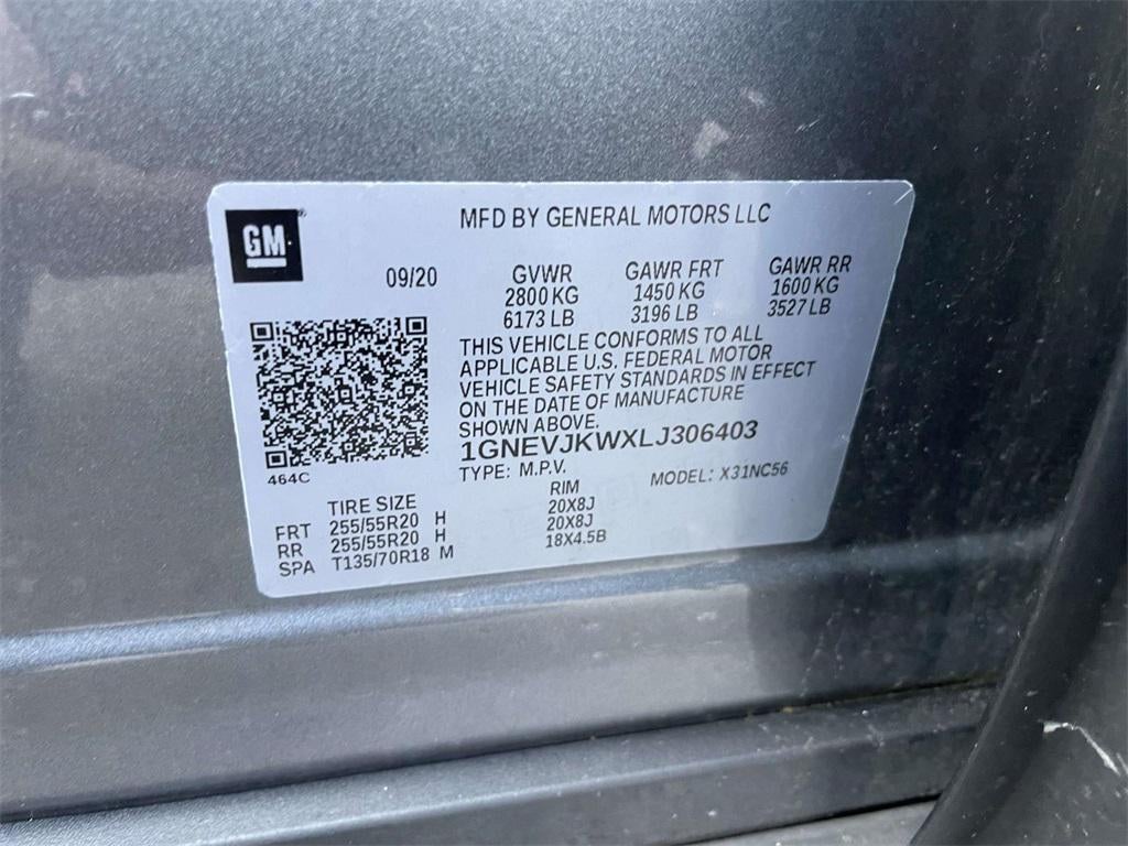 2020 Chevrolet Traverse AWD RS