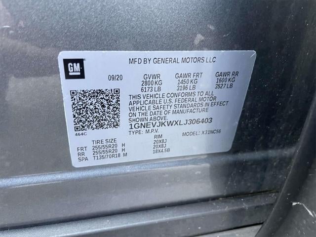 2020 Chevrolet Traverse AWD RS