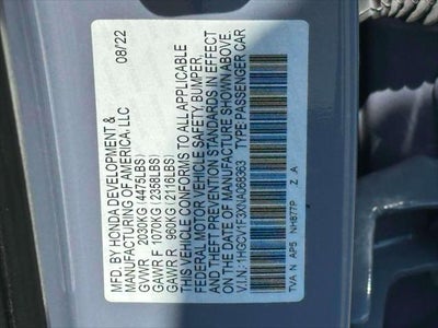 2022 Honda Accord Sport