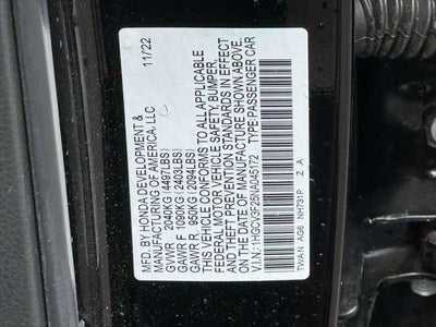 2022 Honda Accord Sport