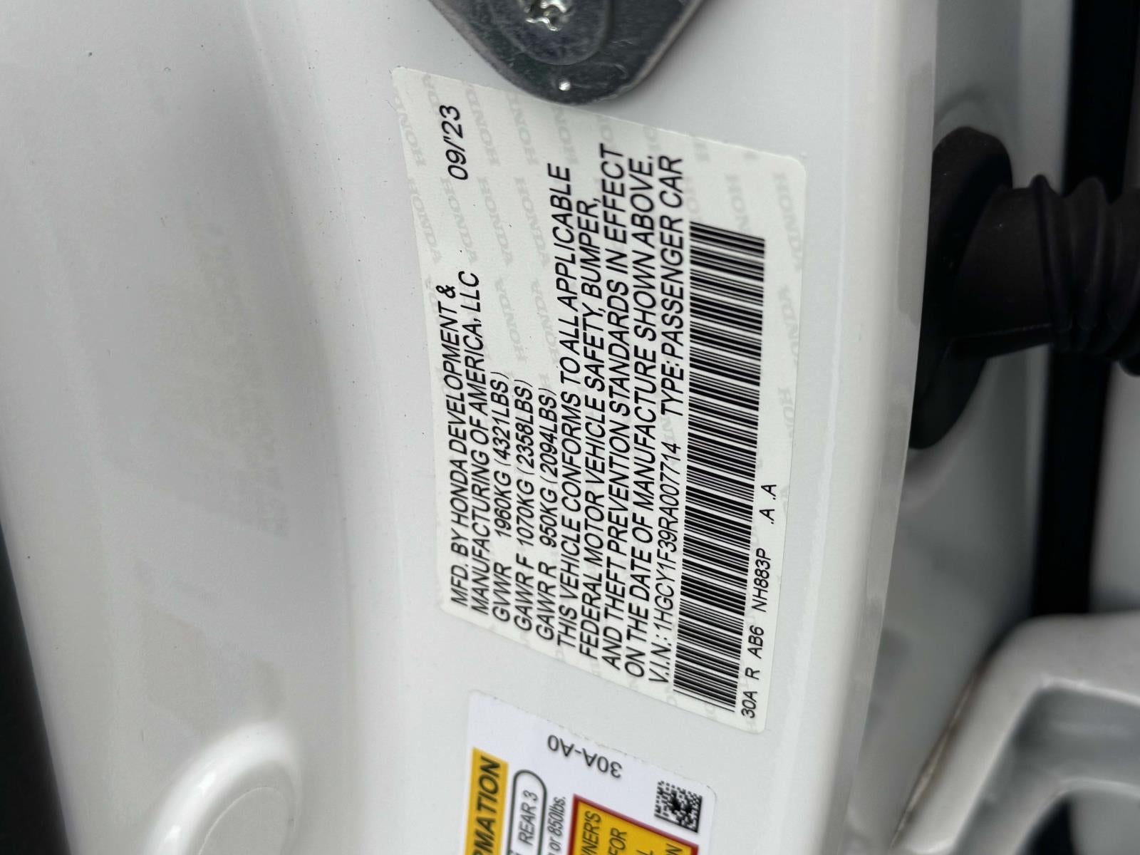2024 Honda Accord EX