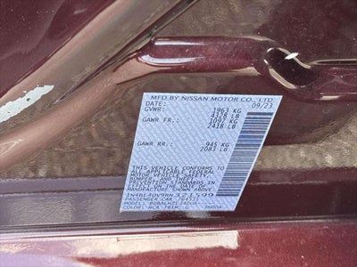 2024 Nissan Altima SV FWD