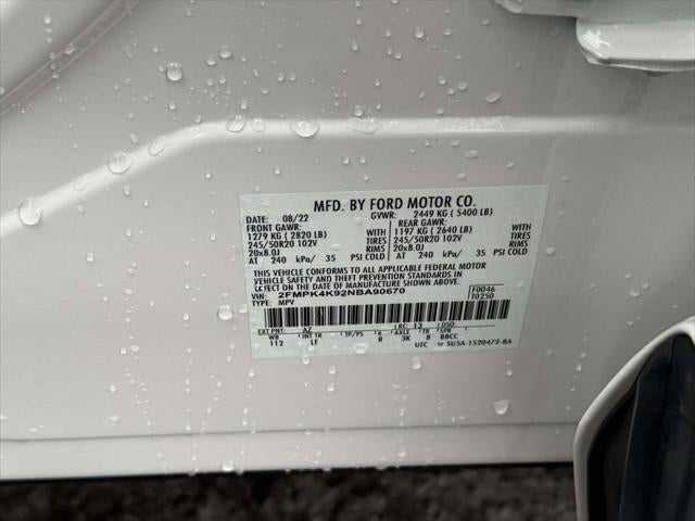 2022 Ford Edge Titanium