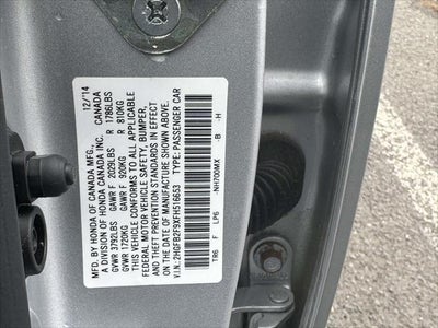 2015 Honda Civic EX-L