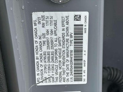 2024 Honda CR-V LX AWD