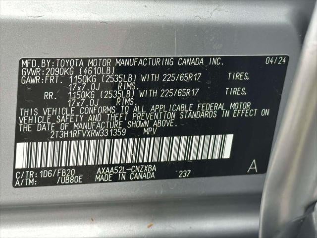 2024 Toyota RAV4 LE