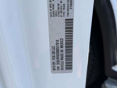 2025 RAM ProMaster 2500 Cargo Van Tradesman Low Roof 136' WB w/Pass Seat