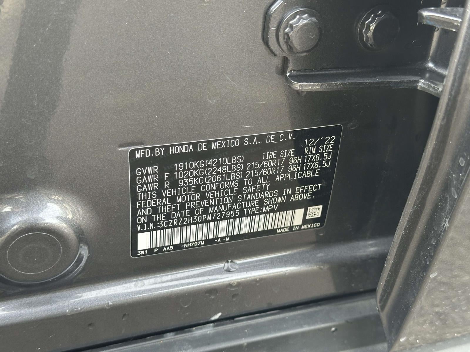 2023 Honda HR-V AWD LX