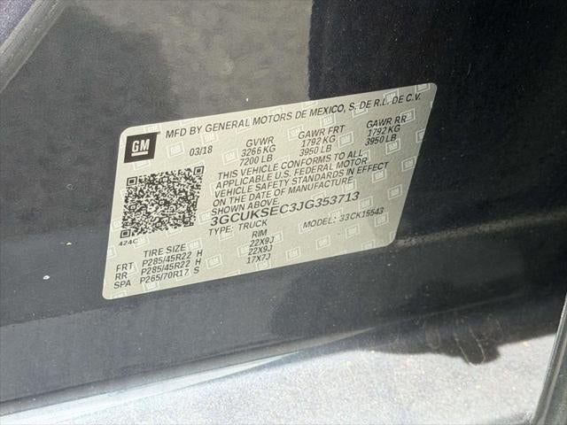 2018 Chevrolet Silverado 1500 2LZ