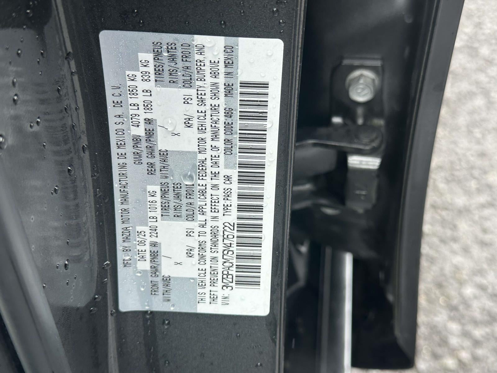 2025 Mazda Mazda3 Sedan 2.5 S Preferred