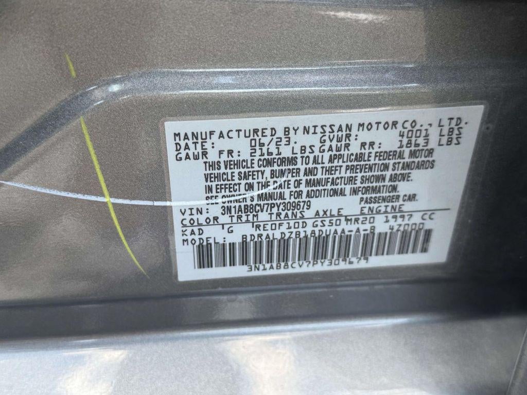 2023 Nissan Sentra SV Xtronic CVT