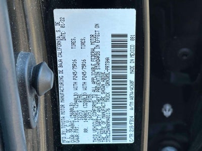 2022 Toyota Tacoma SR V6