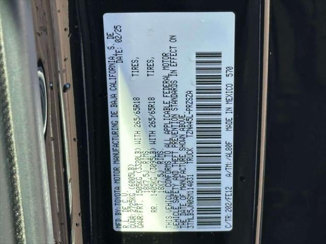 2025 Toyota Tacoma TRD Sport