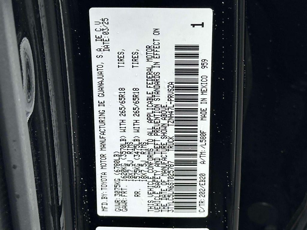 2025 Toyota Tacoma Hybrid Limited