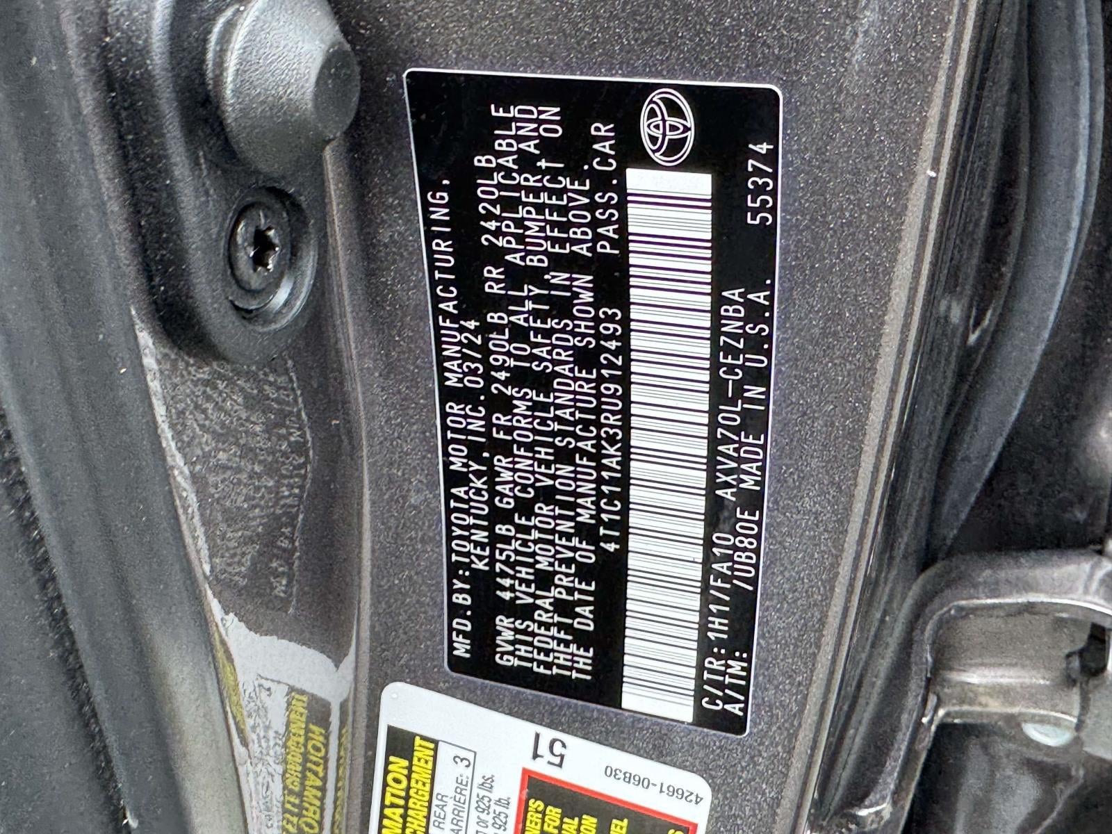 2024 Toyota Camry LE
