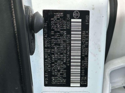 2022 Toyota Camry SE