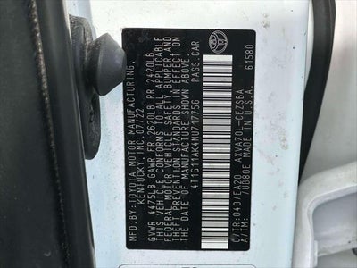 2022 Toyota Camry SE