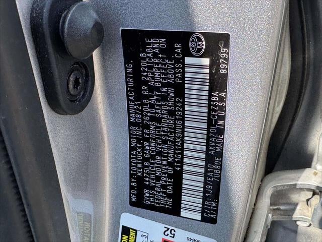 2022 Toyota Camry SE