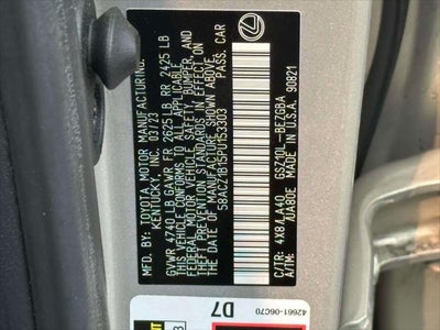 2023 Lexus ES 350 350