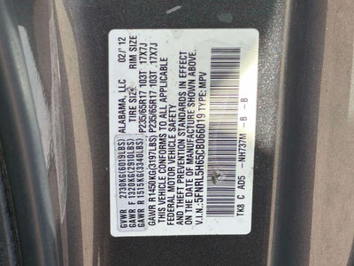 2012 Honda Odyssey EX-L