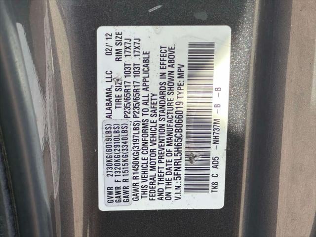 2012 Honda Odyssey EX-L
