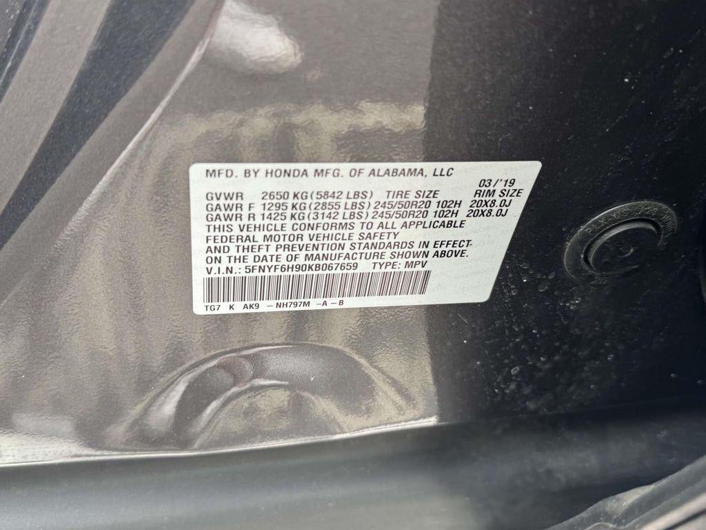 2019 Honda Pilot Touring