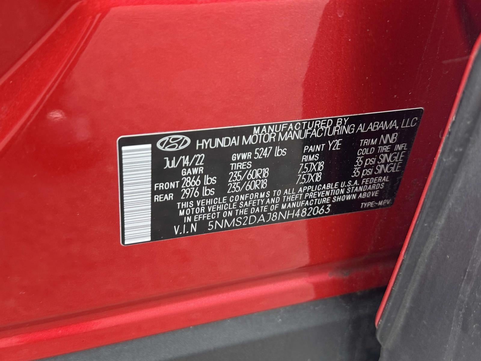 2022 Hyundai Santa Fe SEL