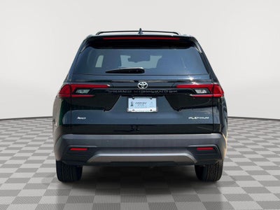 2025 Toyota Grand Highlander Platinum