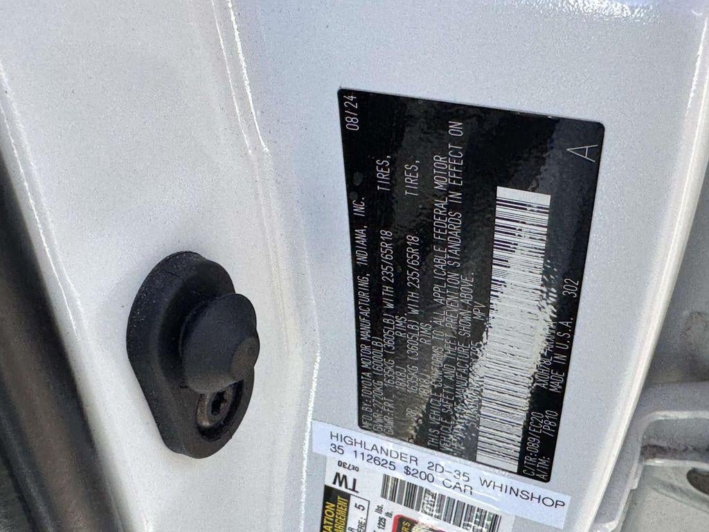 2024 Toyota Highlander Hybrid XLE Nightshade