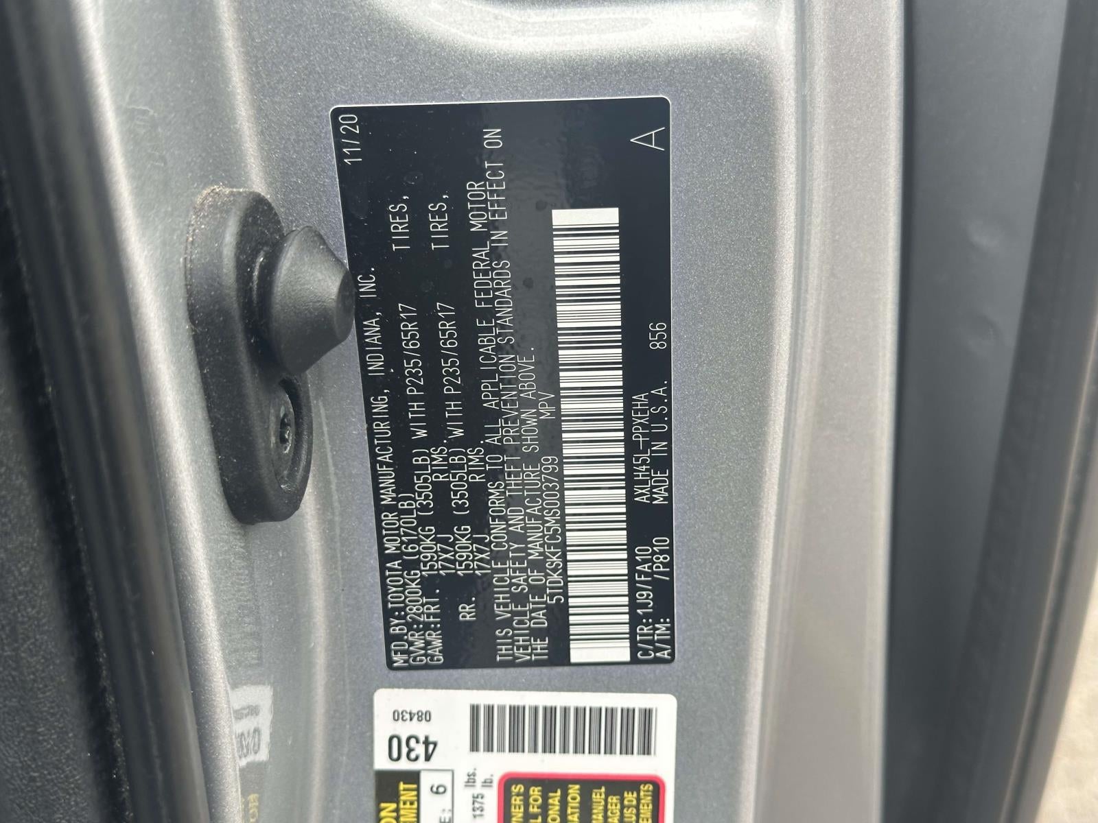 2021 Toyota Sienna LE