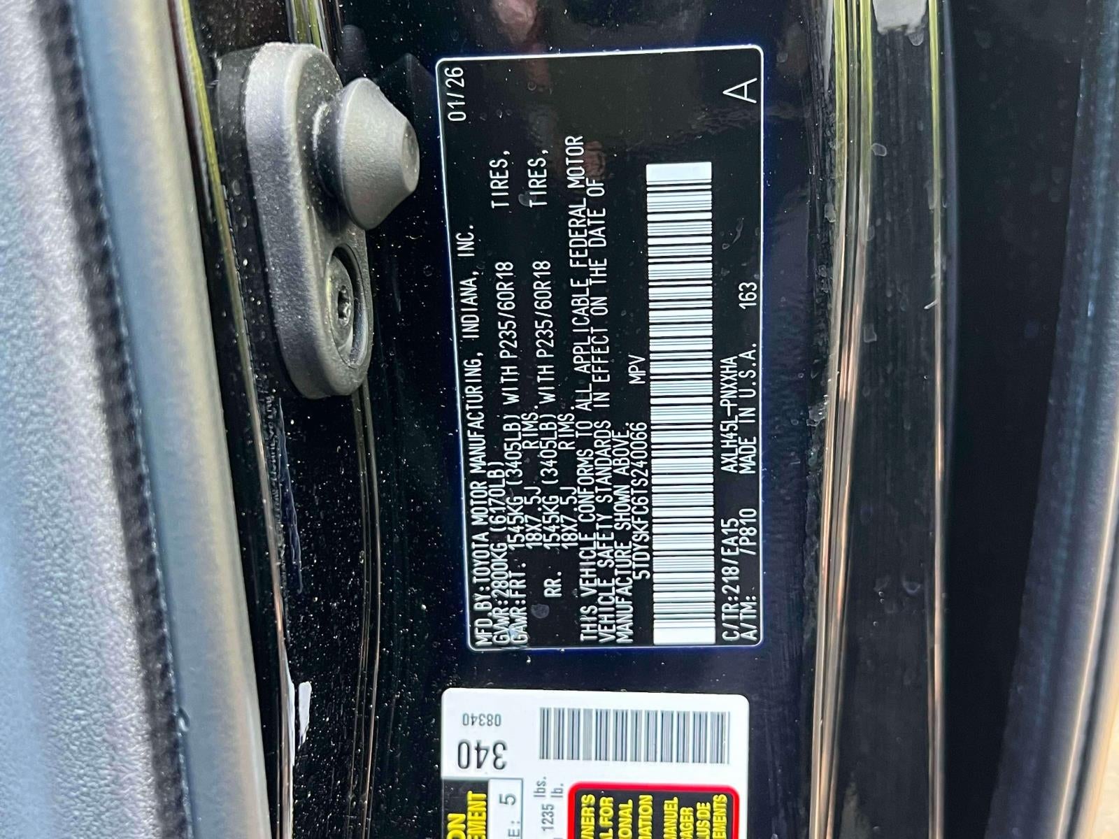 2026 Toyota Sienna XLE