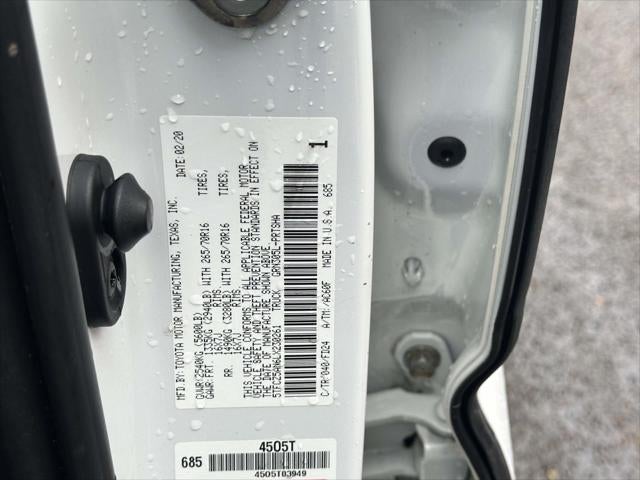 2020 Toyota Tacoma TRD Off-Road