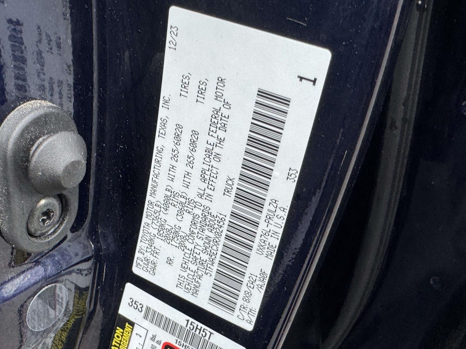 2024 Toyota Tundra Limited
