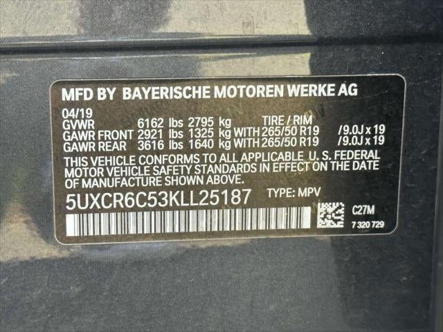 2019 BMW X5 xDrive40i