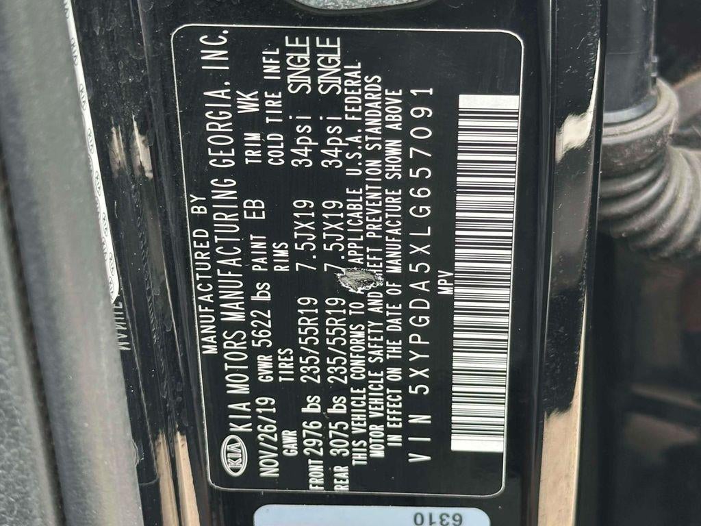 2020 Kia Sorento 3.3L S