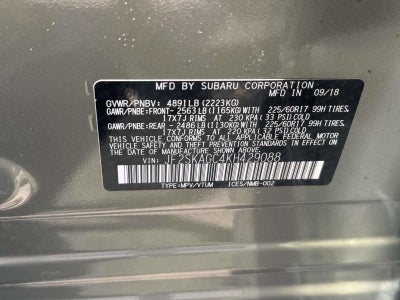 2019 Subaru Forester Premium