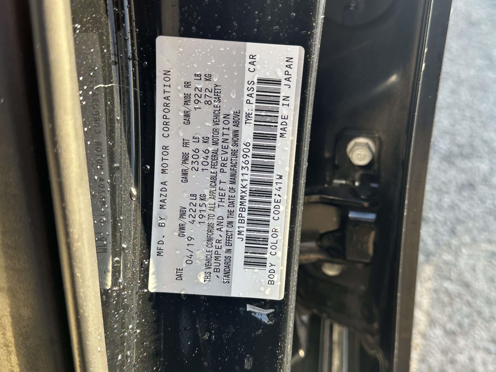 2019 Mazda Mazda3 Hatchback Preferred Package