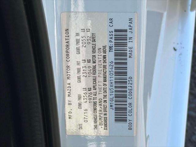 2017 Mazda Mazda6 Sport