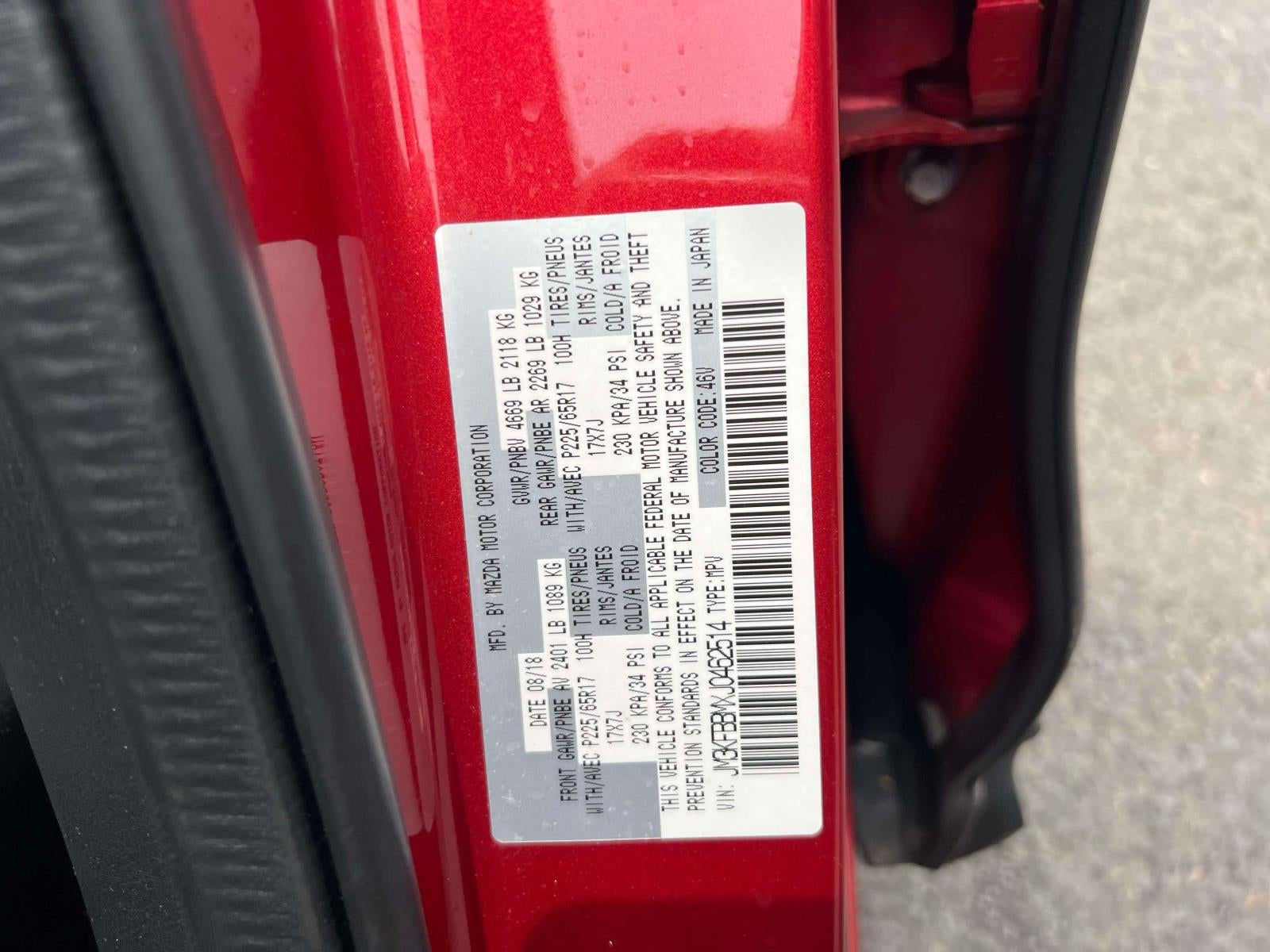 2018 Mazda Mazda CX-5 Sport