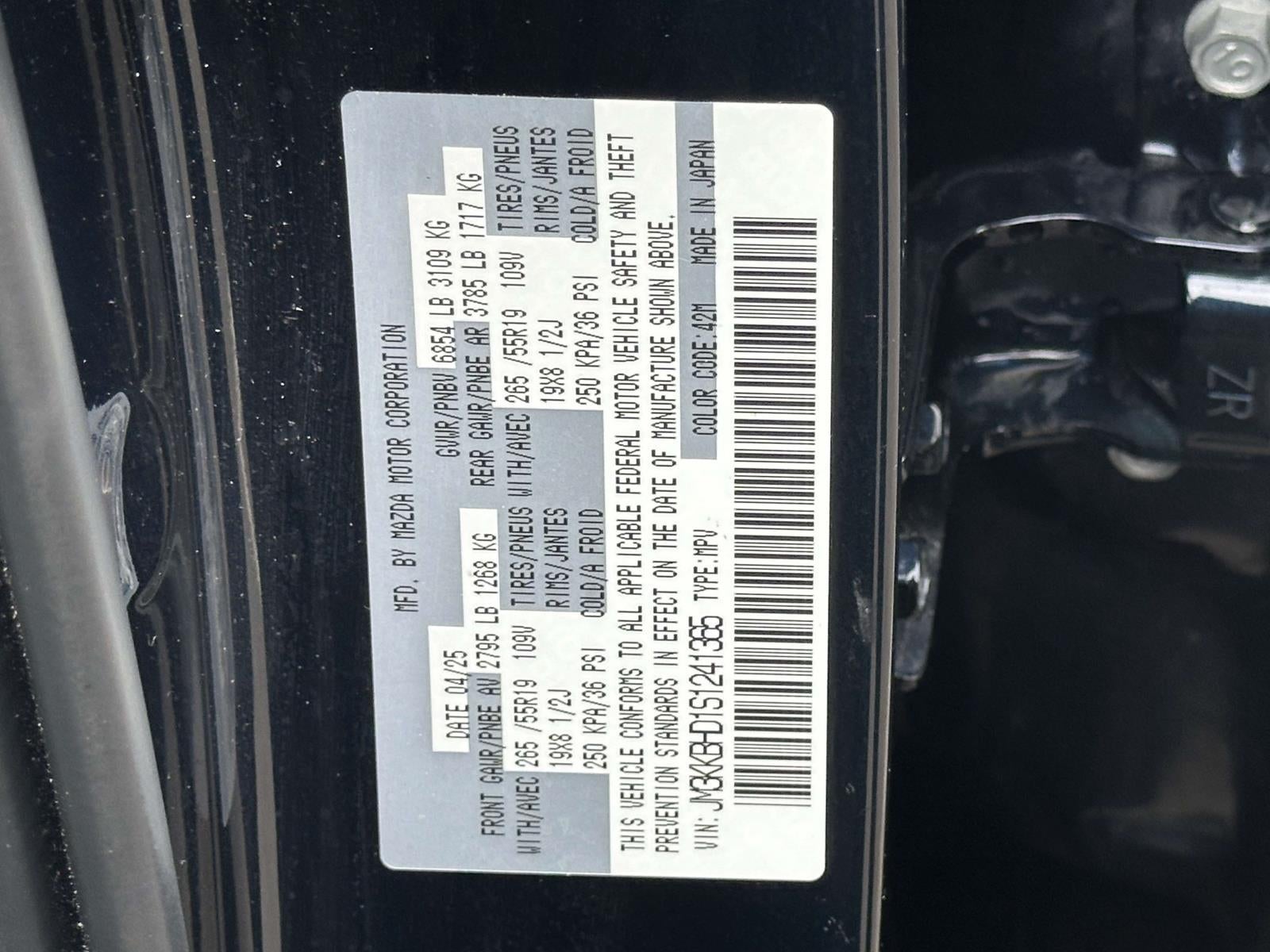 2025 Mazda Mazda CX-90 3.3 Turbo Preferred Package